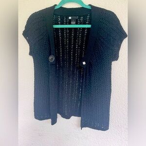 Carole Little cap sleeve cardigan